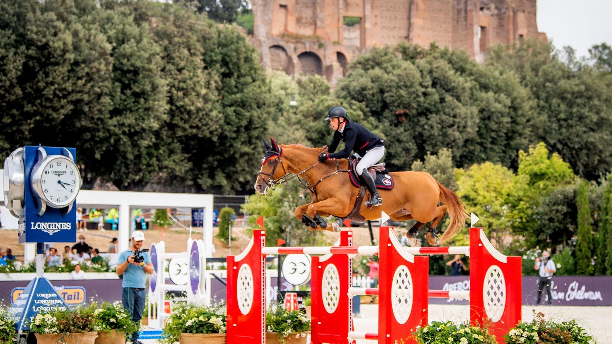 A first week in Rome and a second week at Hickstead