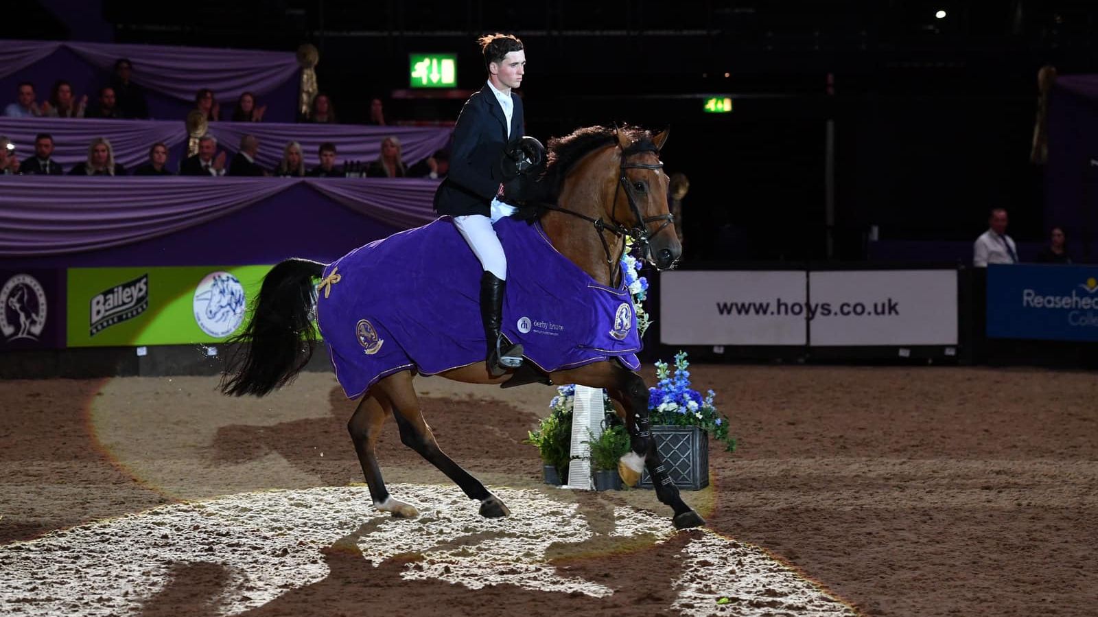 Robert and Lightning TW take a win at HOYS!