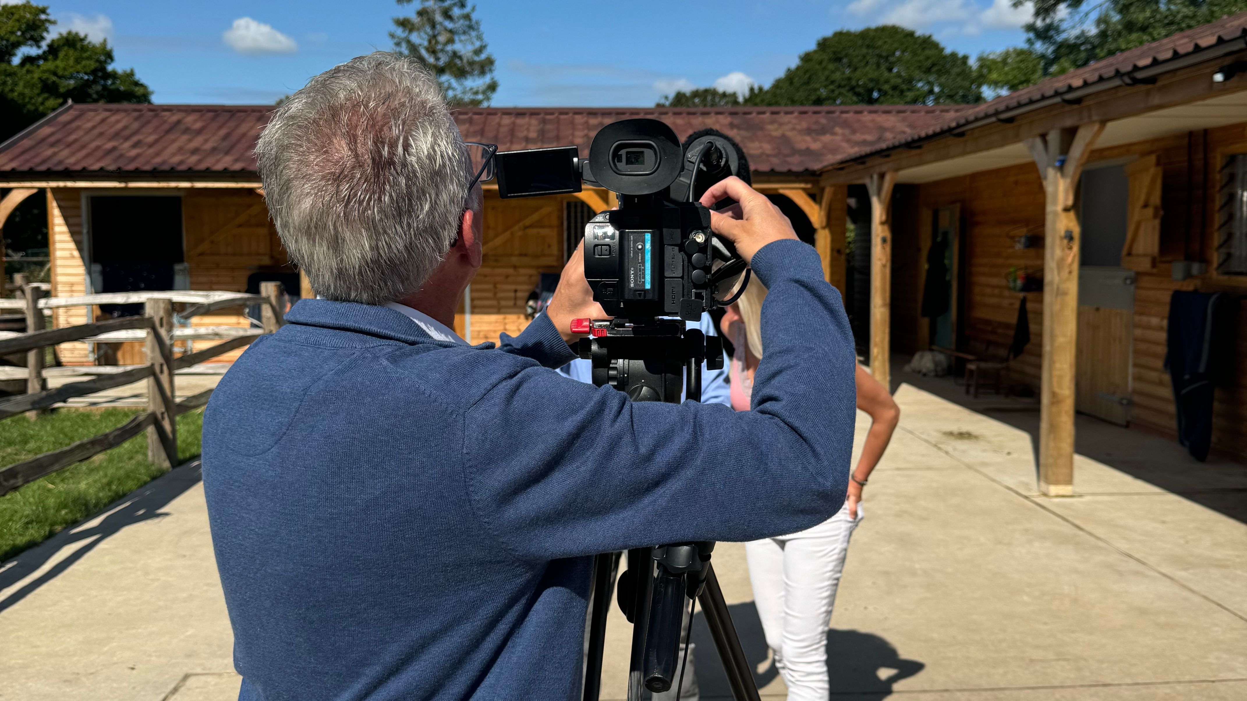 Visit from ITV Meridian! 