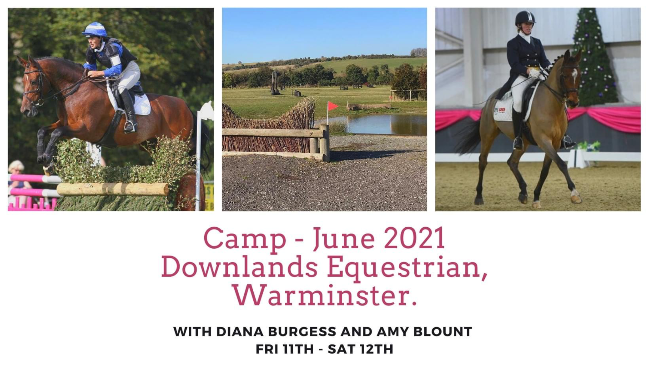 Camp with Diana Burgess Equestrian and Amy Blount Dressage 